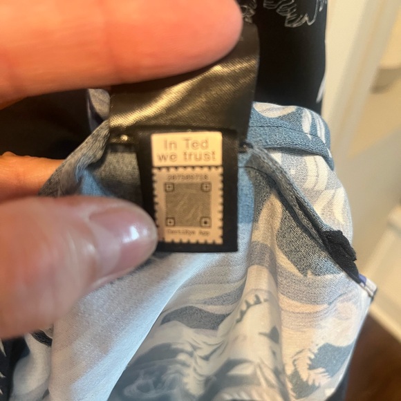 Ted Baker Caella Decadence flowered long sleeved blouse, size 3 (10-12) - Picture 8 of 10